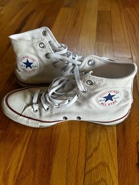 Converse White High Top Sneakers